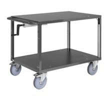 Ergonomiska vagnar Höj- och sänkbar bordsvagn