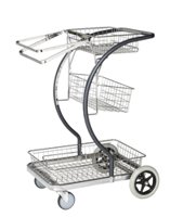 Avfallshantering Liten städvagn C-line