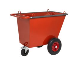 Avfallshantering Avfallsvagn 400 liter, last 600 kg