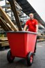 Bild 2 Avfallsvagn 400 liter, last 600 kg